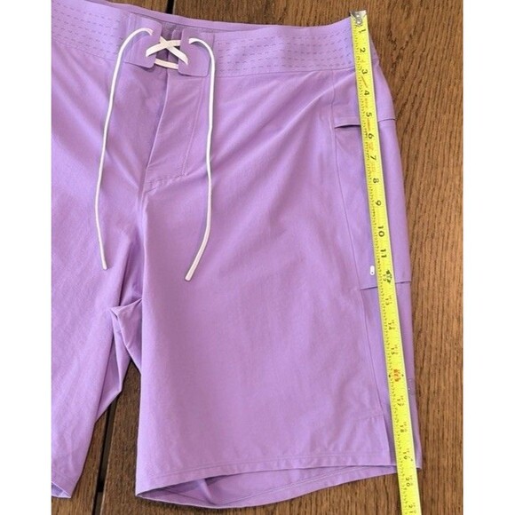 Lululemon Current State Board Short 9” Men’s Size 34 Purple Drawstring Pockets - Picture 7 of 8